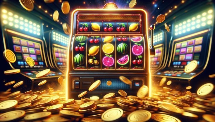 Antarmuka Wild West Gold di cairbray dengan kontrol permainan dan tabel pembayaran